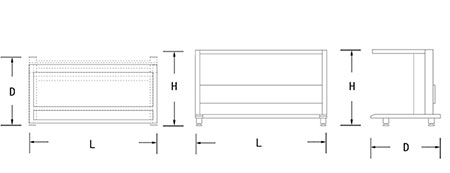 C型框架实验台（轻型）